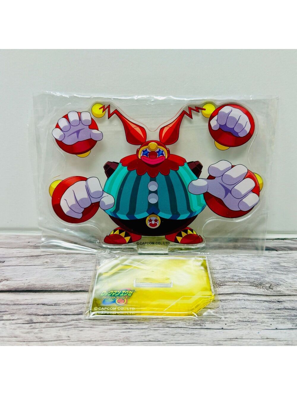 Mega Man Battle Network CircusMan Exe Villain Acrylic Figure Japan US Seller